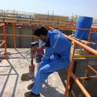 کرگیری بتن کاشت بولت میلگرد برش بتن