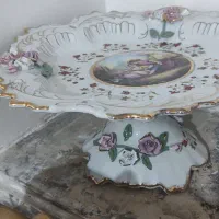 سرویس دکوری گل برجسته|ظروف سرو و پذیرایی|مراغه, |دیوار