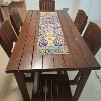 میز غذا خوری ۶ نفره
