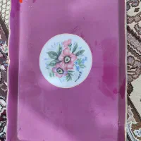 یک جفت قاب چینی قدیمی.گنجشکی وبستنی خوری قرمز|کلکسیون اشیاء عتیقه|برخوار, |دیوار