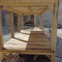 تعدادی قفس، آشیانه، لانه، پایه قفس فروشی دارم|لوازم جانبی حیوانات|اصفهان, سروستان|دیوار