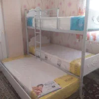 تخت۲و۳طبقه فلزی|تخت و سرویس خواب|قم, نیروگاه|دیوار