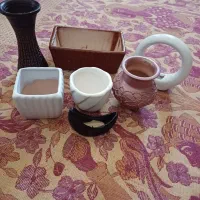 مقداری وسایل گل کریستال