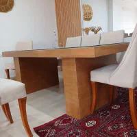 میز غذاخوری ۸ نفره|میز و صندلی غذاخوری|گنبد کاووس, |دیوار