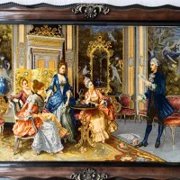 تابلو فرش دستبافت تبریز