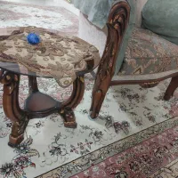 مبلمان ۹ نفره استیل|مبلمان خانگی و میز عسلی|گرمسار, |دیوار