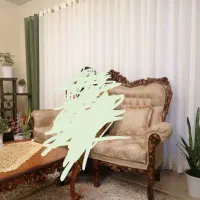 پرده بسیار شیک و تمیز فقط ۴ ماه استفاده شده