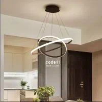 لوستر مدرن با ریموت کنترل و اپ موبایل و ۴حالت نوری