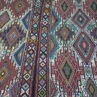 گلیم سوزنی دستبافت|گلیم، جاجیم، گبه|ارومیه, |دیوار