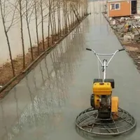 بتن ریزی کف و سقف با ماله پروانه ای و کاتر زنی