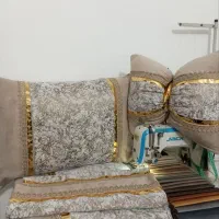 روبالشتی کوسن کناره شاهنشین|رختخواب، بالش، پتو|اهواز, زندوکیلی|دیوار