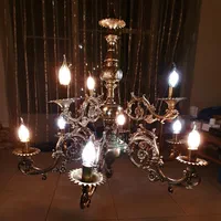 لوستر تمام برنج آنتیک