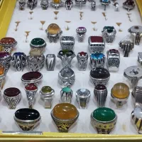 انگشترهای نقره زنانه مردانه و کهنه|جواهرات|فارسان, |دیوار