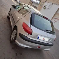 ۲۰۶ مدل ۸۶ تیپ ۳ شاسی پلمپ|خودرو سواری و وانت|یزد, |دیوار