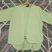 کت شلوار رنگ پسته ای