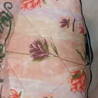 لحاف دو نفره اطلس پود + ۲عدد روبالشتی