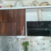 کابینت ملامین درجه ۱.همراه سینگ ظرفشویی+هود+شیر اب|جاکفشی، کمد، دراور|رشت, کوی حسینی|دیوار