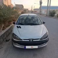 پژو 206نقره ای