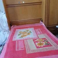 تخت کم جا دو نفره همراه تشک|تخت و سرویس خواب|تهران, مینای شمالی (مخبر)|دیوار
