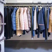 شست و اطو البسه های تولیدی پرده پتو تعداد بالا