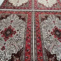 فرش دستباف،کرمان قلم زمینه کرم|فرش|خوی, |دیوار