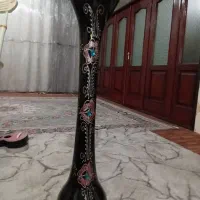 گلدان شیشه ای در حد نو