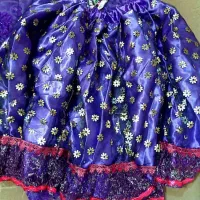 لباس محلی بچگانه نو، رنگ بنفش|لباس|اهواز, شهرک دانشگاه|دیوار