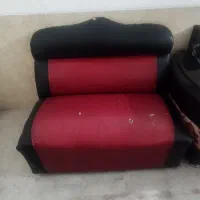 تخت سنتی. چهار دست مبل تک نفره. یک مبل دو نفره|مبلمان خانگی و میز عسلی|شیراز, سعدیه جنوبی|دیوار