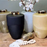 گلدان دکوری کادویی کنار سالنی  رومیزی  شیشه ای