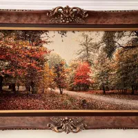 تابلوفرش دستبافت طرح پاییز