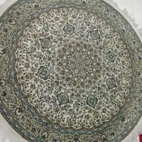 فرش  ماشینی گرد
