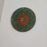 ساعت دیواری جنس چوب و رزین|ساعت دیواری و تزئینی|بجنورد, |دیوار