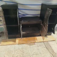 میز تلویزیون قدیمی|بوفه، ویترین، کنسول|لنجان, |دیوار