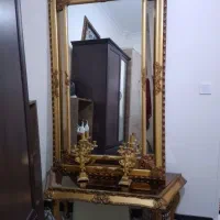 آینه قدی وشمعدان