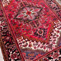 ۶ متری دستباف هریس‌ تبریز گل‌ریز لاکی‌ ضخیم|فرش|تهران, جهاد|دیوار