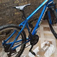 دوچرخه المپیا حرفه ای ۲۶ رنگ آبی