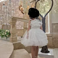 لباس عروس بچه گانه در حد نو