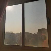 پنجره دو جداره پروفیل آلومینیومی کشویی