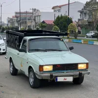 پیکان وانت مدل 91 دوگانه شاسی پلمپ بدون پوسیدگی