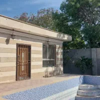 ۵۰۰م باغچه ۸۰متر بنا با نامه جهاد(کاسبی)