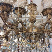 لوستربرنزی سرامیکی فروش ویژه ۴ الی ۷ آذر ماه|لوستر و چراغ آویز|اراک, |دیوار