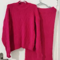 ست بافت به همراه دامن