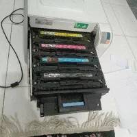 پرینتر رنگی hp لیزری|پرینتر، اسکنر، کپی، فکس|رباط‌کریم, رباط‌کریم|دیوار