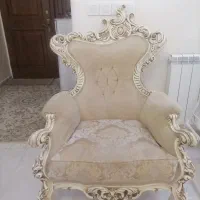 مبل استیل 7 نفره با دکوری|مبلمان خانگی و میز عسلی|تهران, قیام|دیوار