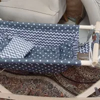 گهواره چوبی تاشو