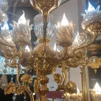 حراج لوستر برنزی به علت تغییر شغل|لوستر و چراغ آویز|یزد, |دیوار