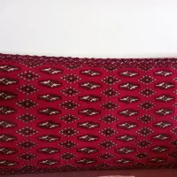 پشتی دست بافت قدیمی بزرگ