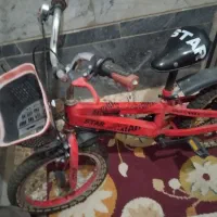 دوچرخه بچه ۱۶ سالم در حد نو