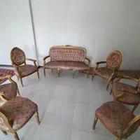 مبلمان استیل ۹نفره نیاز به بازسازی