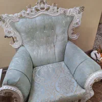 مبلمان چهار نفره در حد نو با رنگ بندی عالی|مبلمان خانگی و میز عسلی|تهران, شمس‌آباد|دیوار